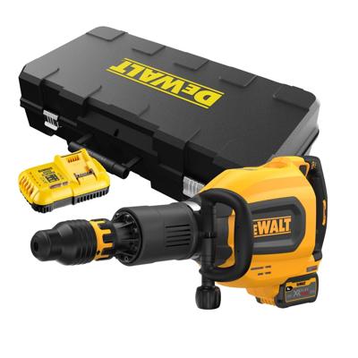 DeWALT DCH911X3 Accu Breekhamer SDS-Max 27J 54V XR FlexVolt 9.0Ah in koffer DeWALT DCH911X3 Accu Breekhamer SDS-Max 27J 54V XR FlexVolt 9.0Ah in koffer