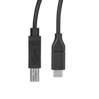 StarTech.com USB-C naar USB-B printerkabel - M/M - 3 m - USB 2.0 - thumbnail