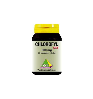 SNP Chlorofyl 600mg puur 60 Vegetarische capsules