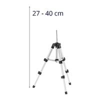 Steinberg Systems SBS-TRIPOD-109 Statief 270-402 mm schroefdraad 1/4 inch statief universeel statief, fotocamera, videocamera, kruislijnlaser, mobiele telefoon statief - thumbnail