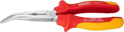 Hazet 1841BVDE-33 Platte rondbektang VDE 45° gebogen Chroom-vanadium staal 200 mm