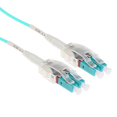 ACT 1 meter Multimode 50/125 OM3 Polarity Twist patchkabel met LC connectoren ACT 1 meter Multimode 50/125 OM3 Polarity Twist patchkabel met LC connectoren