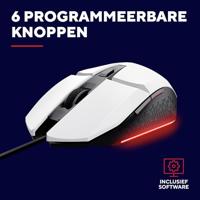 Trust GXT109W FELOX GAMING Muis Wit - thumbnail