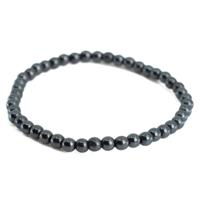 Edelsteen Armband Hematiet (4 mm) - thumbnail