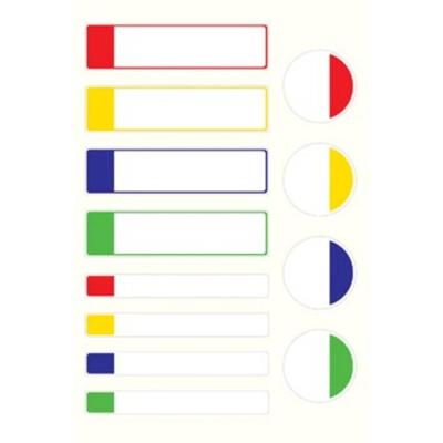 Avery Family gelamineerde etiketten, etui met 24 etiketten, geassorteerde formaten en standaard kleuren Avery Family gelamineerde etiketten, etui met 24 etiketten, geassorteerde formaten en standaard kleuren