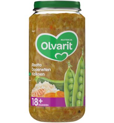 Olvarit 18+ Maanden Risotto Doperwten Kalkoen 250g bij Jumbo