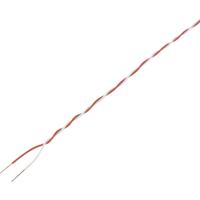 TRU COMPONENTS 1567408 Schakeldraad 2 x 0.28 mm² Rood, Wit 20 m - thumbnail