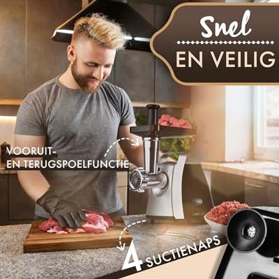 CompactPower 1000 watt Zwart, Wit