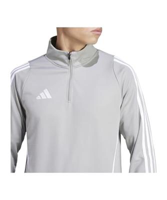 adidas Tiro 24 Trainingstrui 1/4-Zip Lichtgrijs Wit adidas Tiro 24 Trainingstrui 1/4-Zip Lichtgrijs Wit