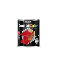 Rust-Oleum Combicolor metaalverf ral3000 rood 0.75ltr - thumbnail