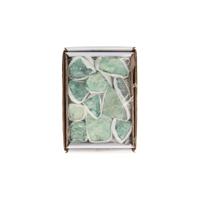 Doosje Fuchsiet ruw 500 gr. - 19 cm - groen - 19 cm - thumbnail