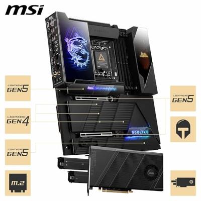 Moederbord Intel MSI MEG Z890 GODLIKE