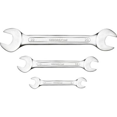 Gedore RED 3300959 R05105008 Dubbele steeksleutelset 8-delig Sleutelbreedte (metrisch) 6 - 22 mm