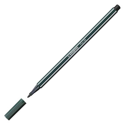 STABILO Pen 68, premium viltstift, aardegroen, per stuk