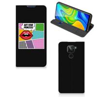 Xiaomi Redmi Note 9 Hippe | Standcase | Popart Princess - thumbnail