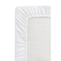 Hoeslaken Katoen - wit - 90x200x22 cm - thumbnail