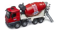 bruder Bouwvoertuig Mercedes Benz Arocs betonmixer Kant-en-klaar model Vrachtwagen (model) - thumbnail