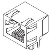Molex Molex 438600014 LED JACK PREPRDOUCTI 438600014 Bus Aantal polen (sensoren) 6P6C 1 stuk(s) - thumbnail