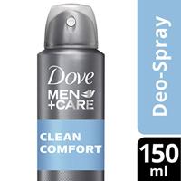 Dove Dove Men Deodorant Spray Clean Comfort - 150 ml - thumbnail