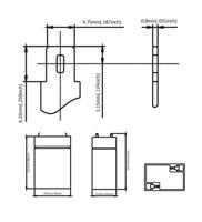 Ultracell loodaccu 6v 4,5Ah - thumbnail