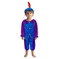 Pietenpak 110-116 Paars/Blauw - thumbnail