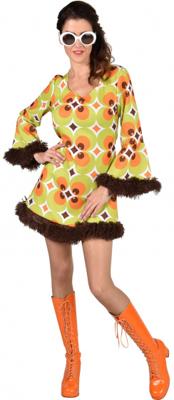 70's jurk circle green