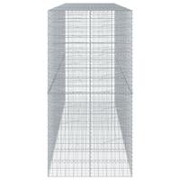 Schanskorf 400x100x200 cm gegalvaniseerd ijzer zilverkleurig - thumbnail