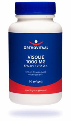 OrthoVitaal Visolie 1000mg EPA 35% DHA 25% 60 Softgels OrthoVitaal Visolie 1000mg EPA 35% DHA 25% 60 Softgels
