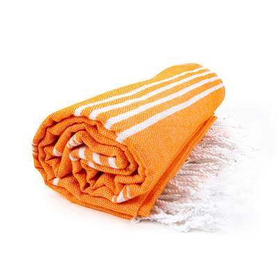The One Towelling Hamamdoek Oranje/Wit The One Towelling Hamamdoek Oranje/Wit