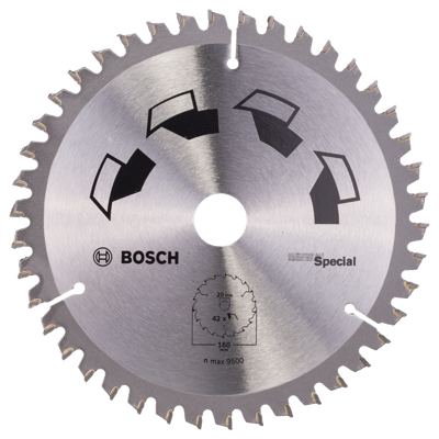 Bosch Accessoires Cirkelzaagblad Special 160X2X20/16,T42 - 2609256887 Bosch Accessoires Cirkelzaagblad Special 160X2X20/16,T42 - 2609256887
