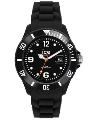 Horlogeband Ice Watch SI.BK.U.S.09 / 005077 Rubber Zwart 17mm