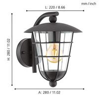 Eglo WandlampPulfero - 94841 - thumbnail