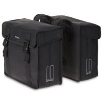 dubbele fietstas Kavan zw - thumbnail