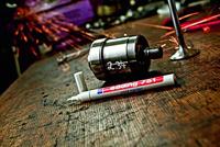 Edding Lakmarker | geel | streepbreedte 1-2 mm ronde punt | 10 stuks - 4-751005 4-751005 - thumbnail