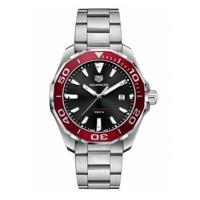 Tag Heuer Aquaracer quartz 43 mm herenhorloge WAY101B.BA0746 - 43 mm / zwart - thumbnail