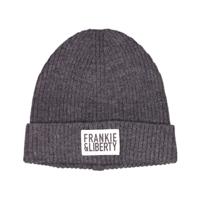 Frankie & Liberty Meisjes beanie - Pepper - 04.4 Dark Warm Grey - thumbnail