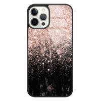 iPhone 12 Pro glazen hardcase - Marmer twist - thumbnail