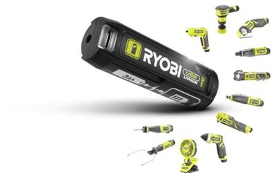 Ryobi RI4-120G | USB Lithium 4V accu inflator (1x 4V 2.0Ah) - 5133006140