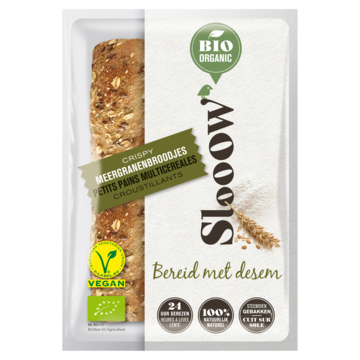 Slooow Bio Organic Crispy Meergranen Broodjes 320 g bij Jumbo