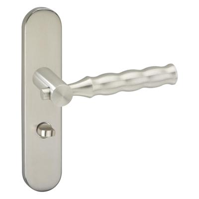 Impresso Alford RVS geborsteld op Ovaal schild