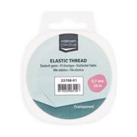 Vaessen Creative • elastisch garen transparant 0,7mm - thumbnail