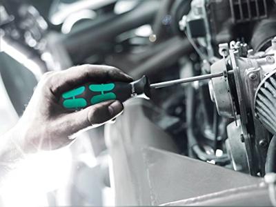 Wera 334 SK/6 Schroevendraaierset Kraftform Plus Lasertip + houder, 6 -delig - 1 stuk(s) - 05007680001 - thumbnail