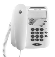 Motorola Corded Phone Zwart - thumbnail
