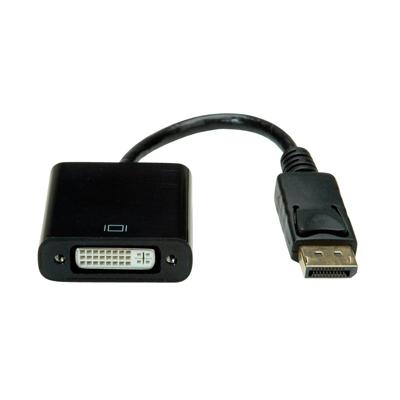 VALUE DisplayPort - DVI Adapter, DP Male - DVI Female VALUE DisplayPort - DVI Adapter, DP Male - DVI Female