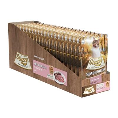 Stuzzy Cat Grain Free Monoprotein met ham nat kattenvoer 85 gram 4 dozen (80 x 85 g)
