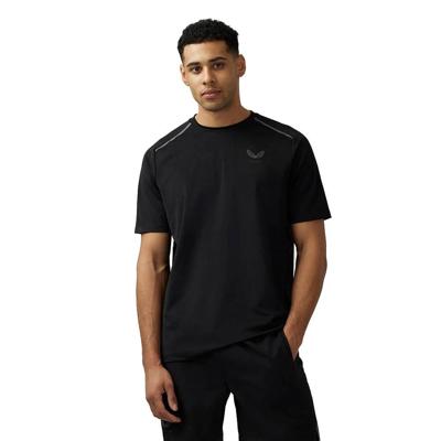 Castore Aeromesh T-Shirt Zwart Grijs Castore Aeromesh T-Shirt Zwart Grijs
