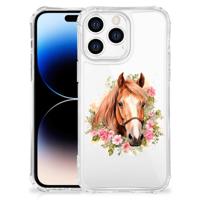 Case Anti-shock voor Apple iPhone 14 Pro Max Paard - thumbnail