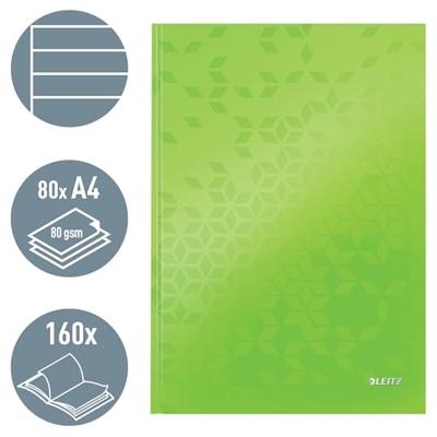 Leitz 46251054 Notitieboek Gelinieerd Groen Aantal paginas: 80 DIN A4 Leitz 46251054 Notitieboek Gelinieerd Groen Aantal paginas: 80 DIN A4