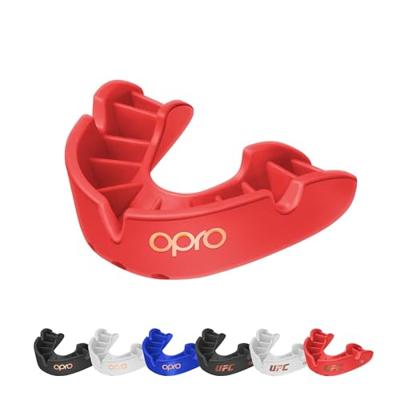 Opro 790008 Bronze Enhanced Fit Mouthguard - Red - SR Opro 790008 Bronze Enhanced Fit Mouthguard - Red - SR