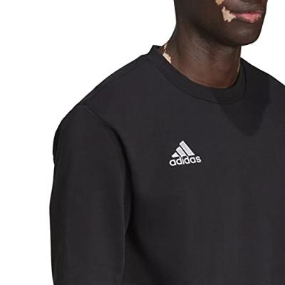 adidas Entrada 22 Crew Sweater Zwart Wit adidas Entrada 22 Crew Sweater Zwart Wit